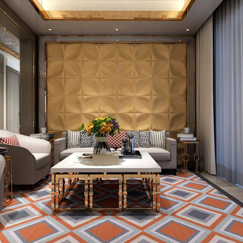 Florapod Square 3D Leather Wall Panel - Image 3