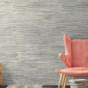 Albi 3D Wood Wall Panel - Grey/White Tones (Set of 4 or 12)