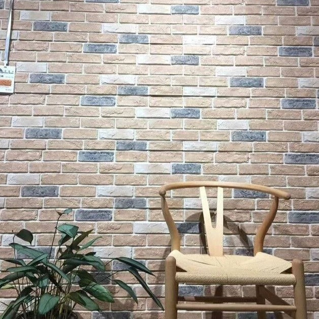Faux Magma Brick Wall Panel - Image 2