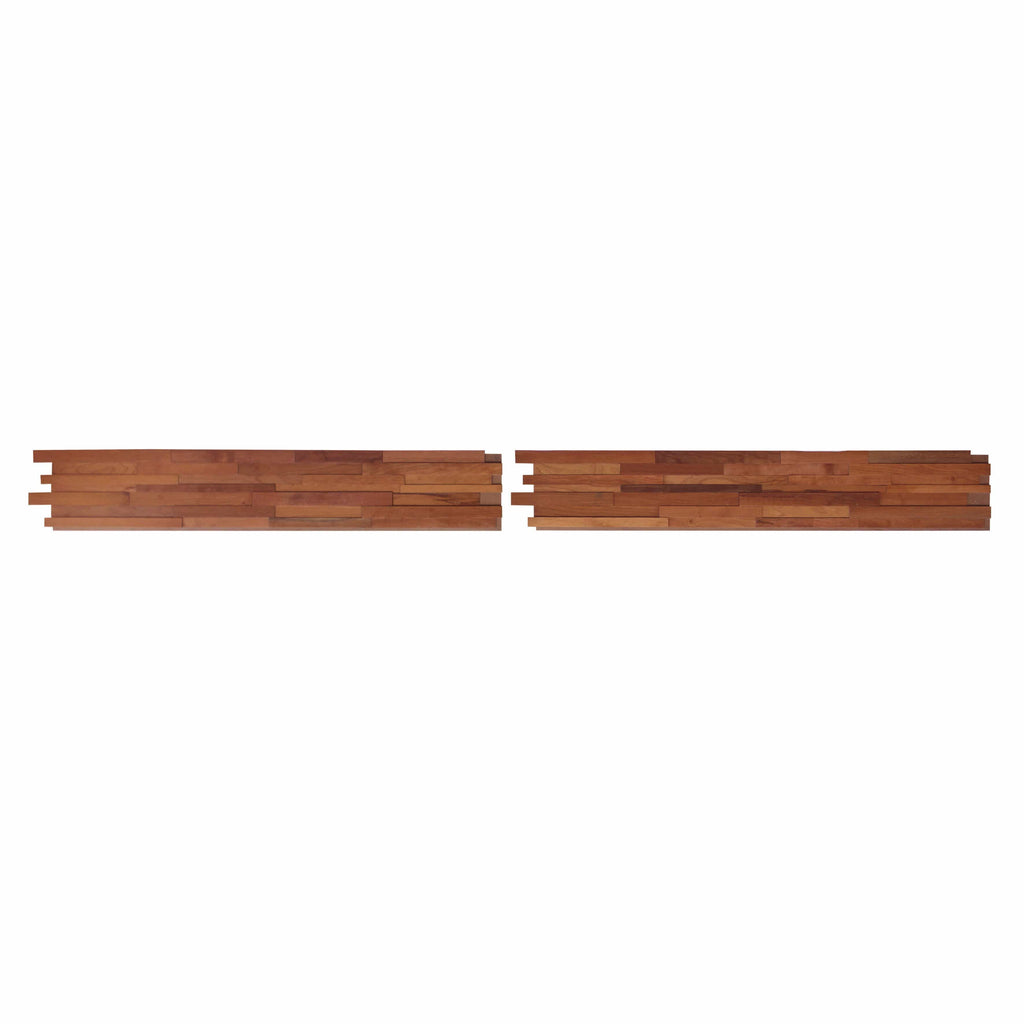 Hori 3D Wood Wall Panel - Brown Tones (Set of 4 or 12) - Image 7