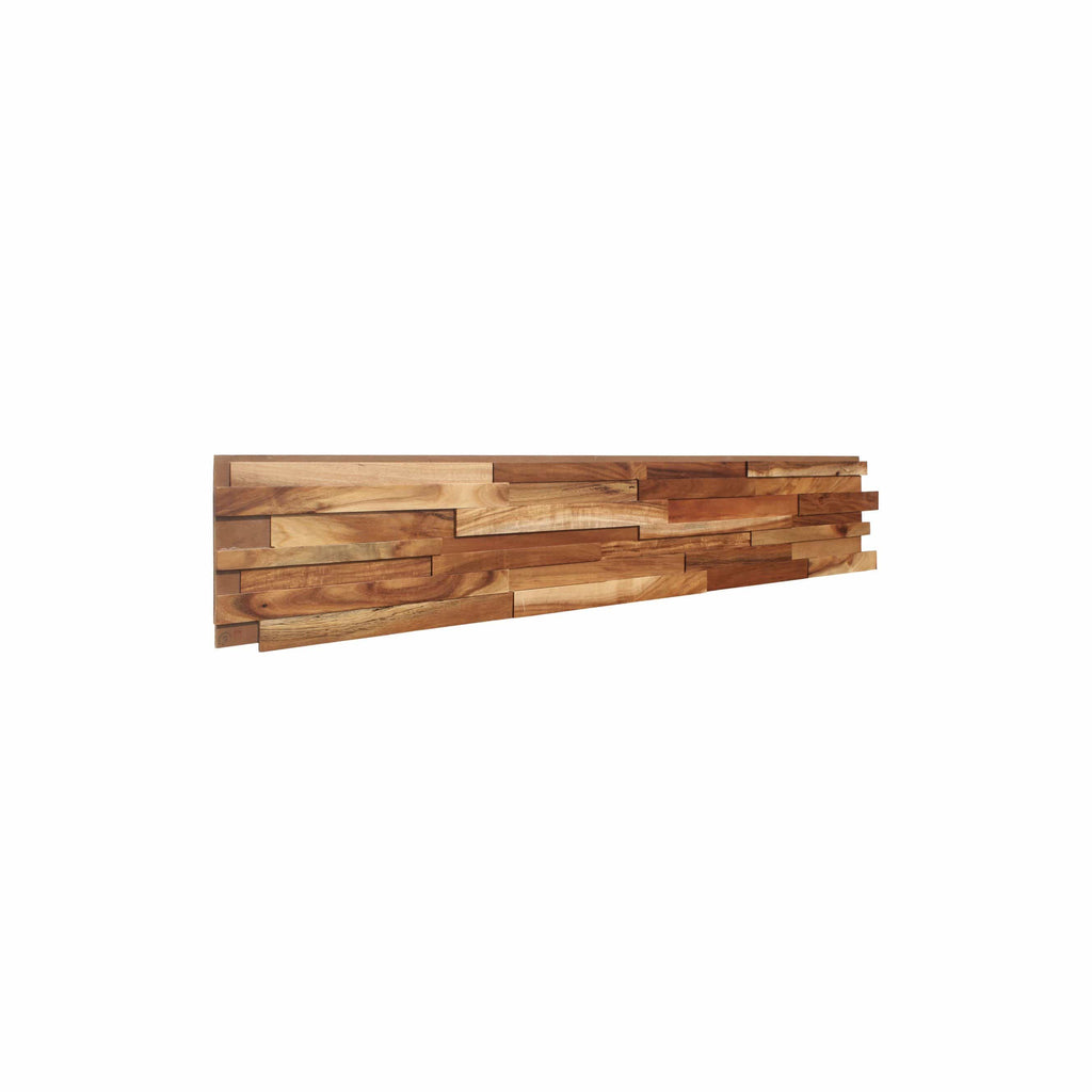 Hori 3D Wood Wall Panel - Brown Tones (Set of 4 or 12) - Image 14