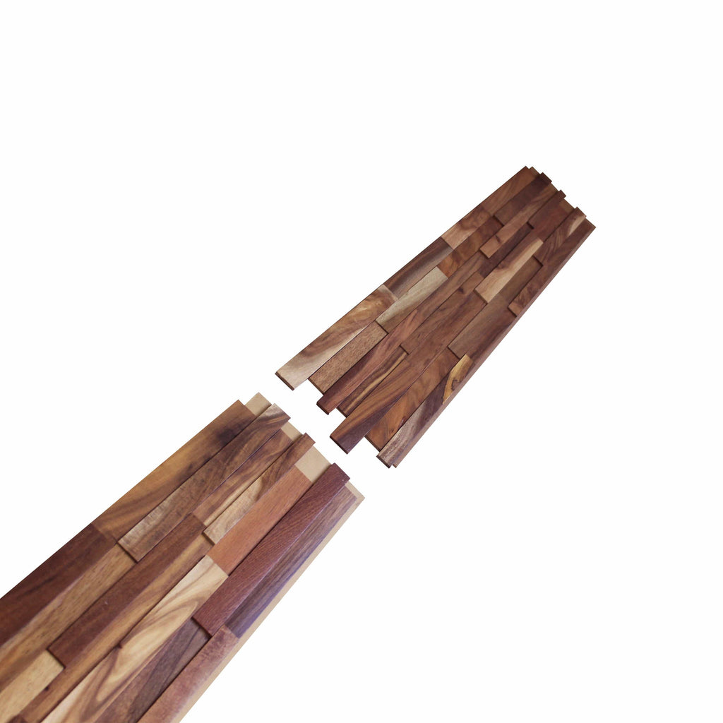 Hori 3D Wood Wall Panel - Brown Tones (Set of 4 or 12) - Image 11