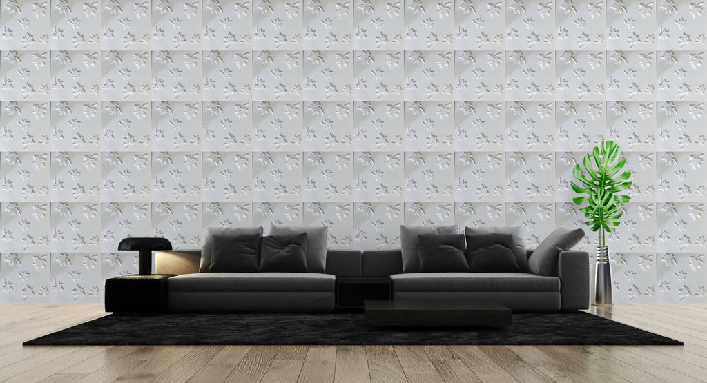 Autumn Leaves PVC Wall Panel (Set of 12) - Image 2