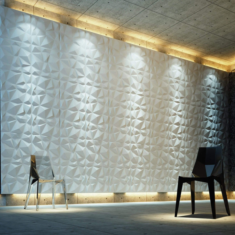 Diamond Fever Square 3D Leather Wall Panel - Image 5