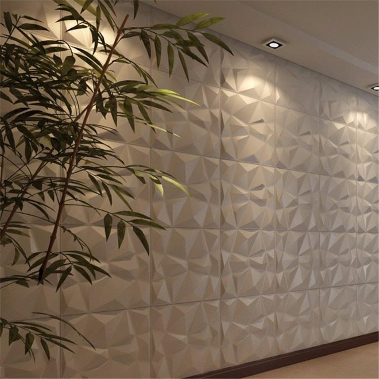 Diamond Fever Square 3D Leather Wall Panel - Image 7