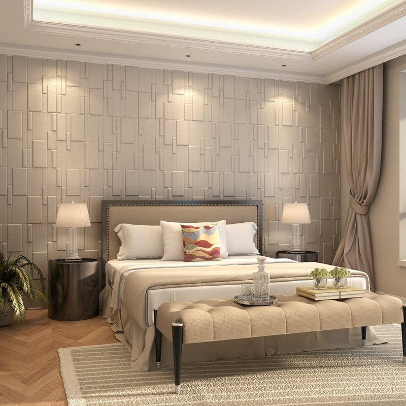 Flux Square 3D Leather Wall Panel - Image 4